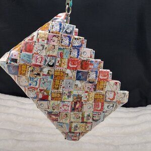 Betty Boop Woven Clutch / Wristlet – Nahui Ollin | Y2K Pop Art & Eco Friendly